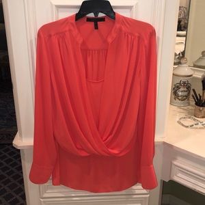BCBG Silk Blouse